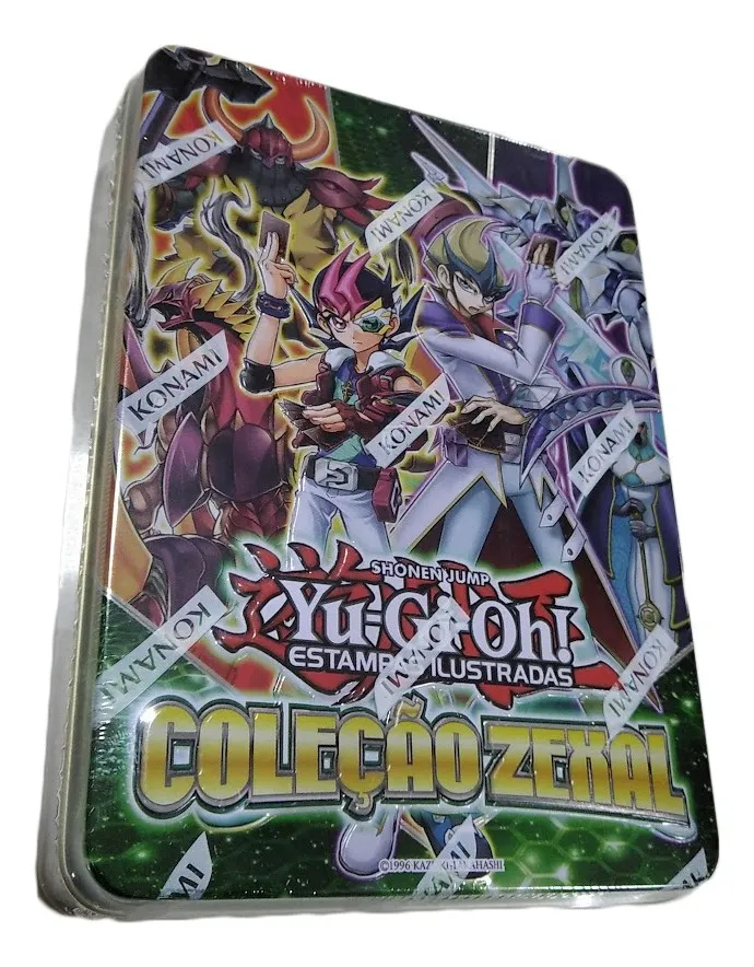 Lata Yu-gi-oh! Coleção Zexal