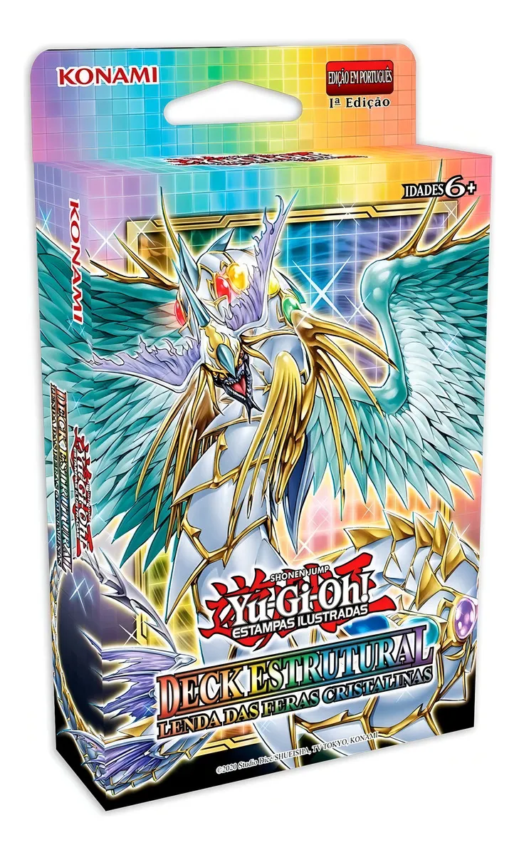Deck Estrutural Lenda Das Feras Cristalinas Yu-gi-oh