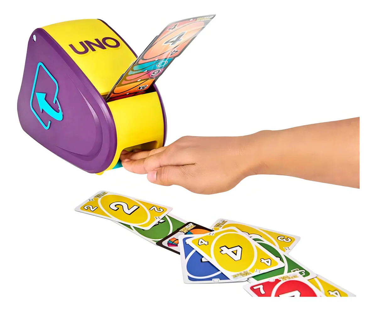 Jogo de tabuleiro Uno Flip Attack para crianças