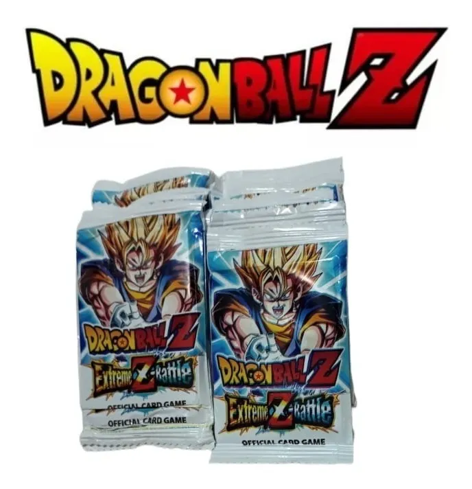 Kit 200 Cards Dragon Ball Z =50 Envelope Cartinhas Goku - Imagem 2