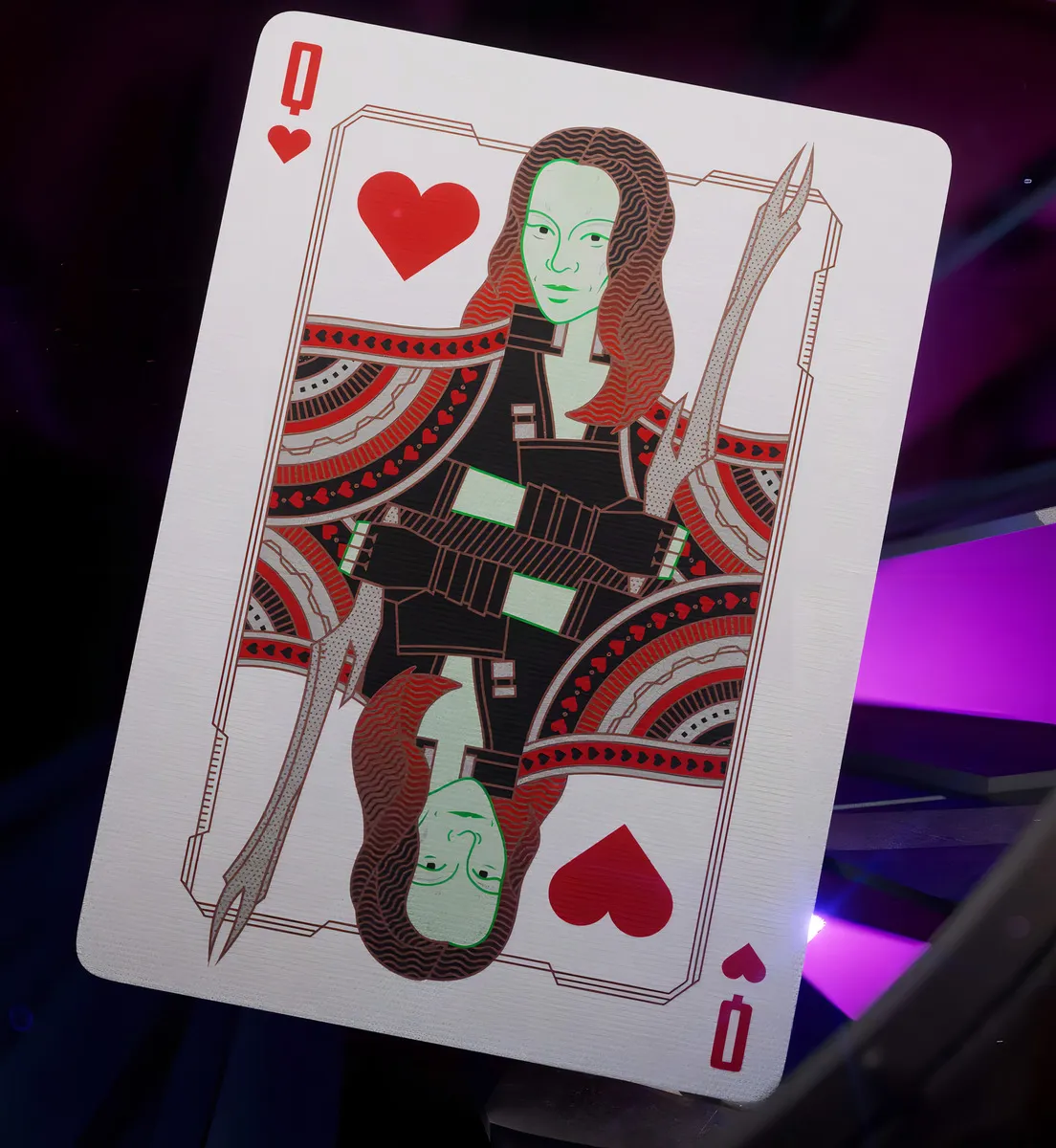 Marvel Guardians Of The Galaxy Luxury Cards Galaxia Baralho Violeta-escuro Star-lord - Imagem 4