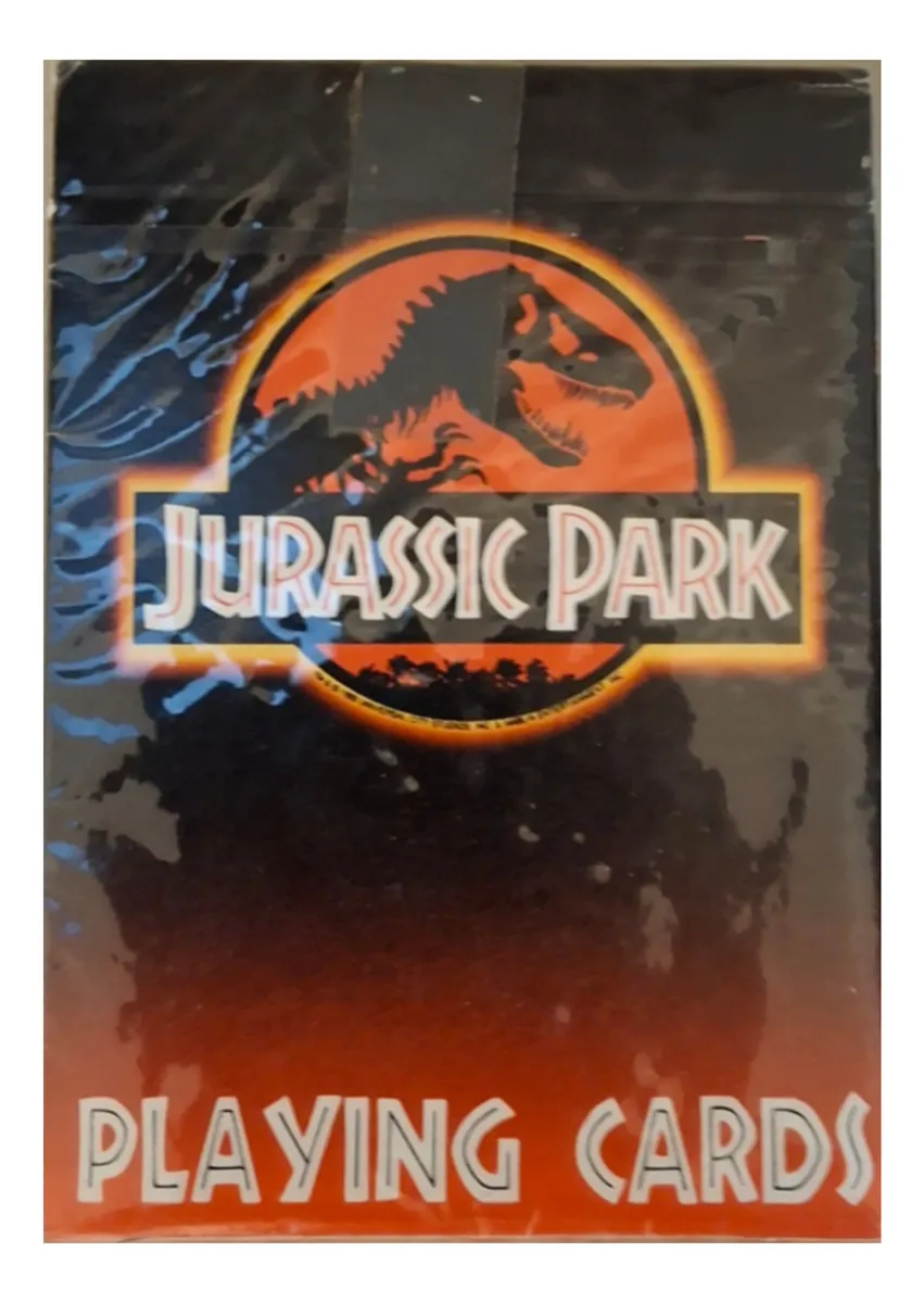 Cartas Jurassicpark Playingcards Original Anos 90, Lacrado.