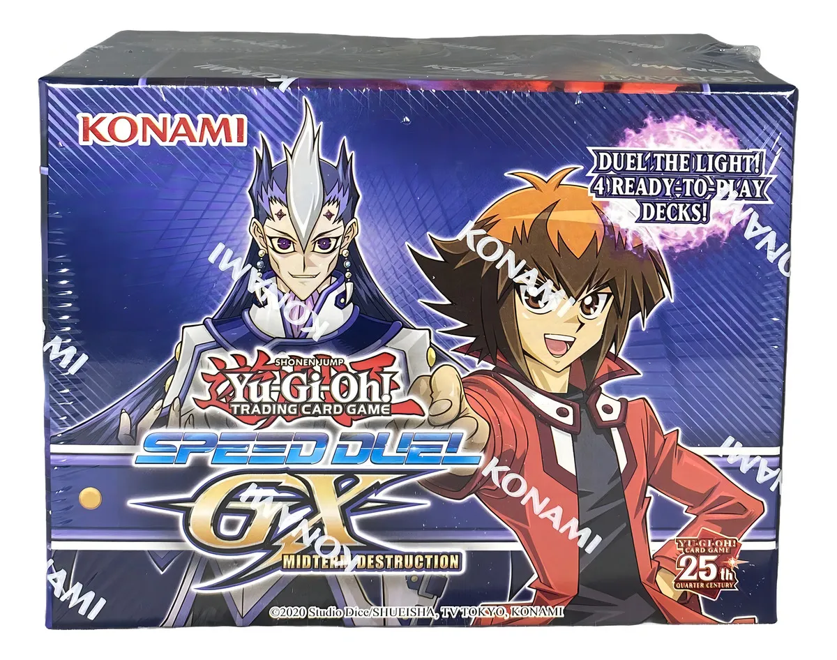 Yugioh Box Speed Duel Gx Midterm Destruction Midterm Destruction Inglês - Imagem 3