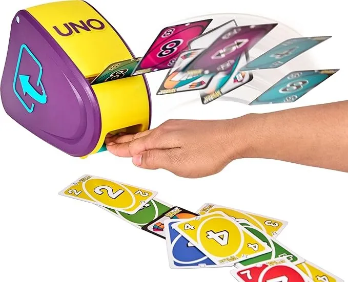 Jogo de tabuleiro Uno Flip Attack para crianças - Imagem 7