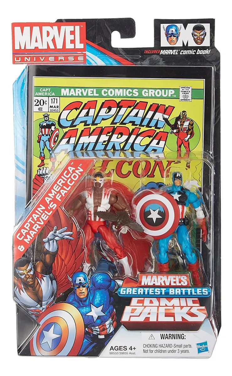 Marvel Universe Greatest Battles Capitão América E Falcon