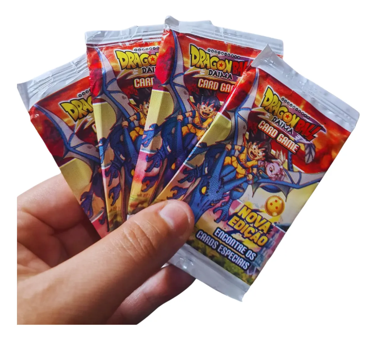 Kit 200 Cards Dragon Ball Z Contem Card Especial Surpresa - Imagem 3