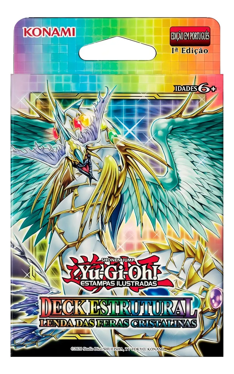 Deck Estrutural Lenda Das Feras Cristalinas Yu-gi-oh - Imagem 2